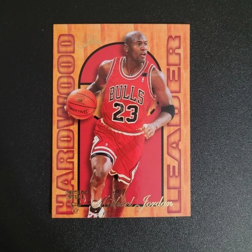 1995-96 Fleer Flair Michael Jordan Hardwood Leader #4