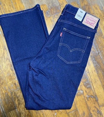 NWT Levi s Size 32x30 Dark Wash 725 High Rise Stretch Bootcut Jeans
