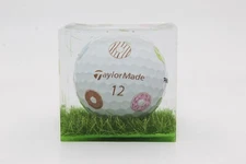 Handmade Taylormade TP5 Pix Special Edition - Donuts - Logo Golf Ball In Resin