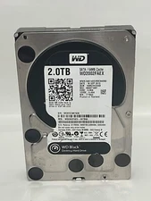 WESTERN DIGITAL WD2002FAEX-007BA0 2TB 3.5 SATA HARD DRIVE HDD black WD  7200RPM