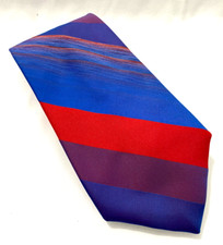 Ray Pacific Tie Mens Necktie 55 Long 4 Wide Multicolor Stripes
