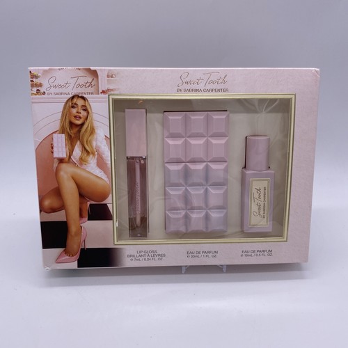 Sabrina Carpenter Women&amp;amp;amp;#039;s Sweet Tooth Eau de Parfum, Spray &amp;amp;amp;amp; Lip Gloss Gift Set