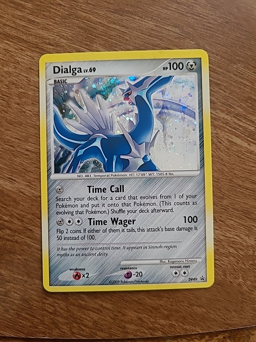 ディアルガ Lv.X Lv.69 Lv.70 Dialga Lv.69 Pokemon Card 008/009 Vintage Holo Rare Japan