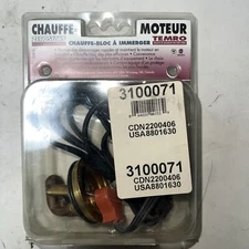 Engine Heater-Expansion Plug Type Zerostart/Temro 3100071