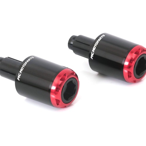 MSHINE Red Bar Ends Plugs For BMW S1000R 14 15 16 17 18 - Picture 5 of 5