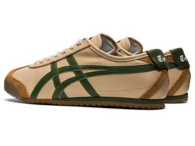 Onitsuka Tiger MEXICO 66 BEIGE GRASS GREEN 1183C102 250 Authentic