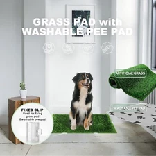 NEW Small Ultra-Absorbent Artificial Grass Pee Pads for Dog Potty Training
