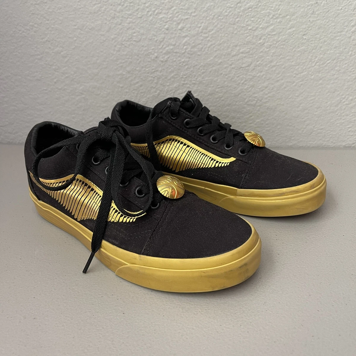 Vans X Harry Potter Golden Snitch Old Skool trainers