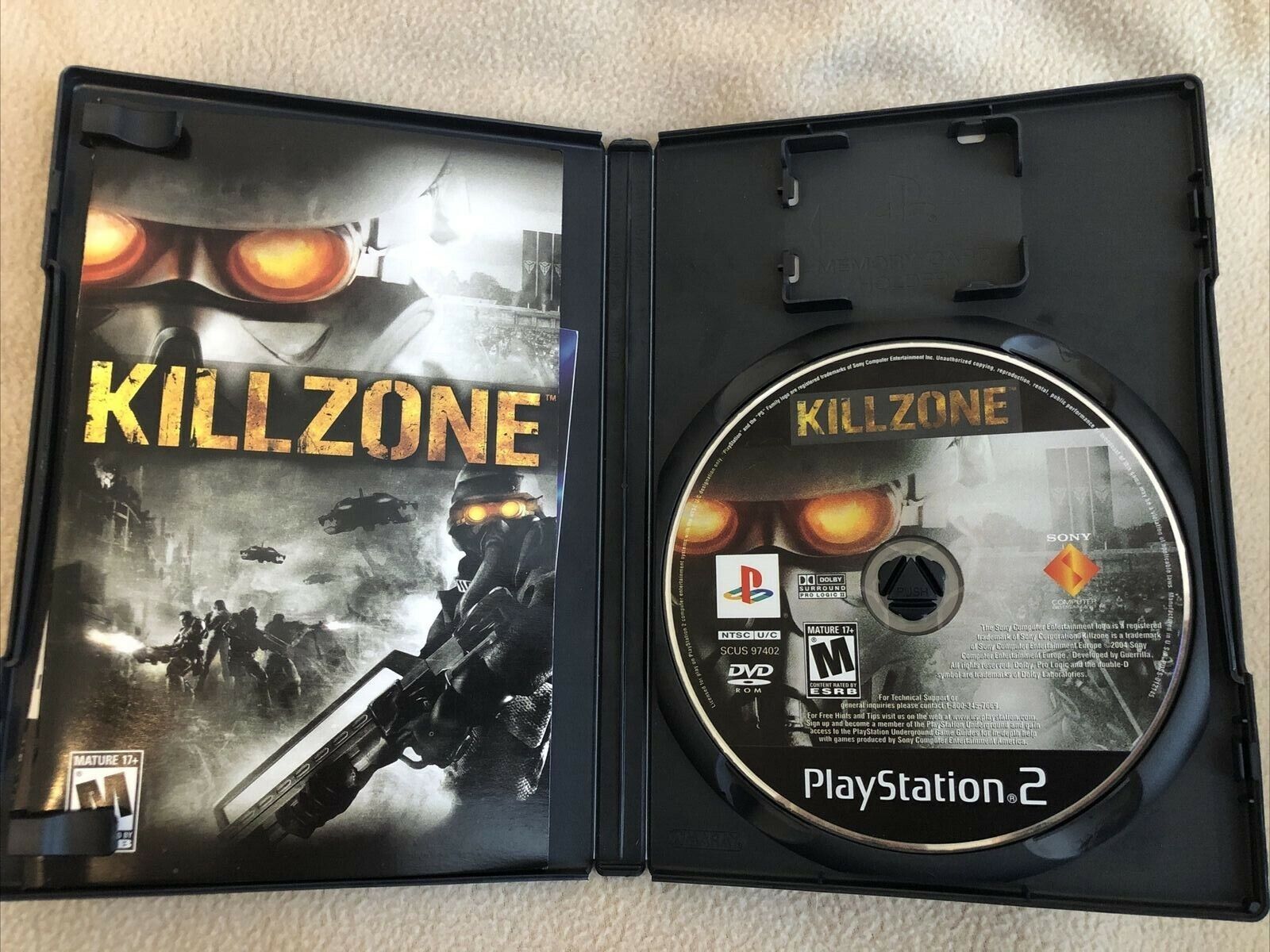 killzone ( edición especial limitada, incluye d - Comprar Videojogos e  Consolas PS2 no todocoleccion