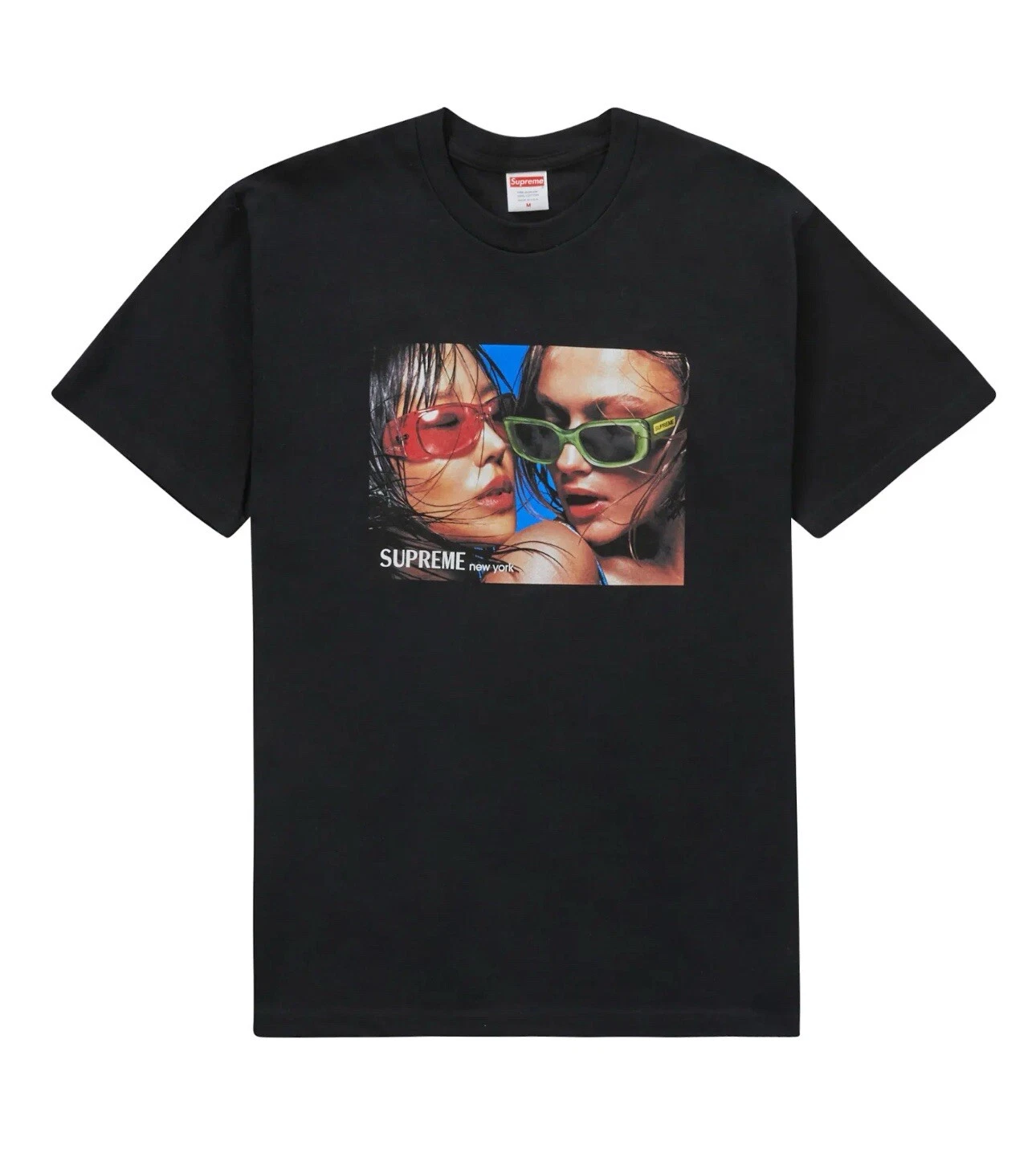 Tee shirt Supreme Eyewear   XL   Noir   SS23