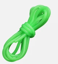 5Pcs 1.5m Glow Tubing Luminous Rig Tube Deep Sea Fishing Tool 1.2mm-2.0mm