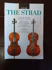 The Strad Magazine - June 1988 - Giuseppe Fiorini, Josef Gingold, Glenn Dicterow