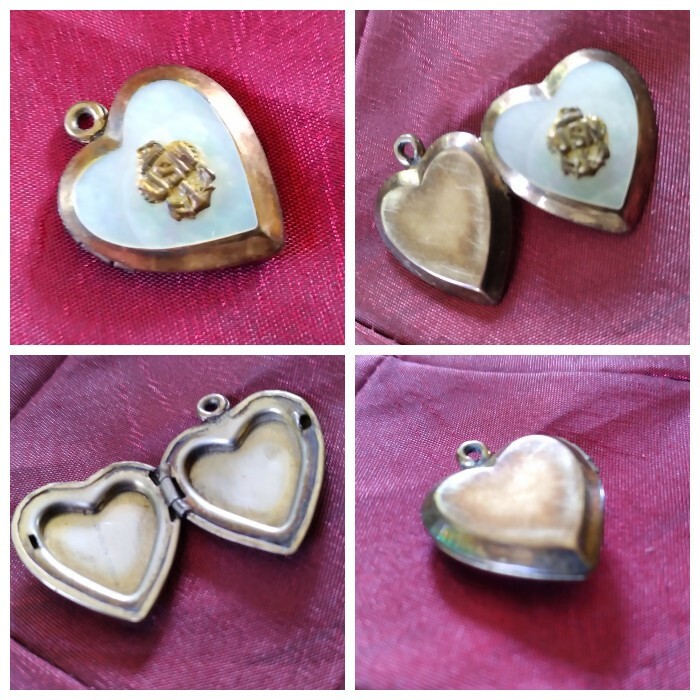 【VINTAGE HOLLYWOOD】Muse Heart Necklace_VH2536NE005M Sculpted Heart Pendant