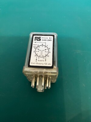Tempatron Steckleistungsrelais, 12V Gleichstromspule, 7A Schaltstrom, DPDT