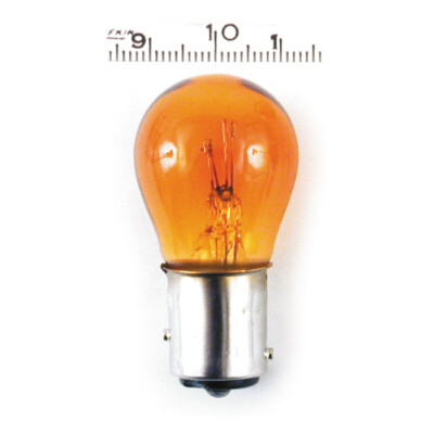 AMBER TURN SIGNAL BULB DUAL FILAMENT 2 PHASE