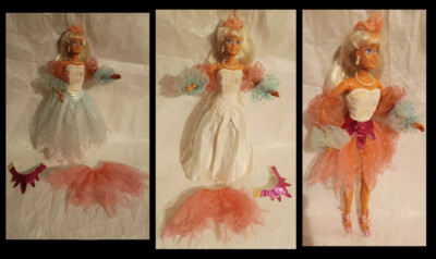 1989 Three Wishes Sindy vintage with shoes+earrings+necklace+crown+more