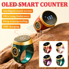 Smart Tasbih Tally Counter Ring for Muslims Zikr Digital Tasbeeh 5 Prayer Time