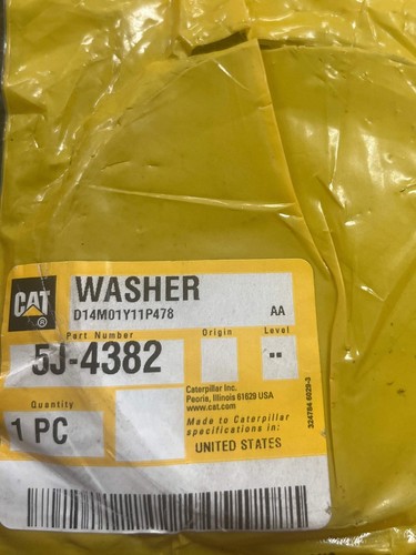 Caterpillar 5J4382 Washer - Picture 3 of 3