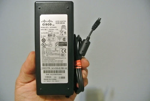 OEM CISCO 48V 2.08A 2-PIN POWER SUPPLY ADAPTER 341-0183-02 AD10048P3 TESTED-WORK