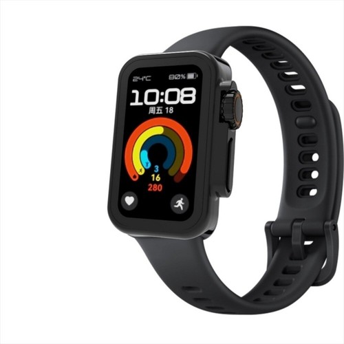 PC+Glass Watch Protective Case for Huawei Band 9 / 8 to ultr - Zdjęcie 5 z 11