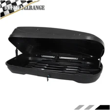 14 ft³ Heavy Duty ABS Vehicle Roof Top Storage Box Cargo Luggage With 2 Locks