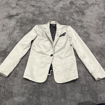 Mango Basics Blazer Silber EU34