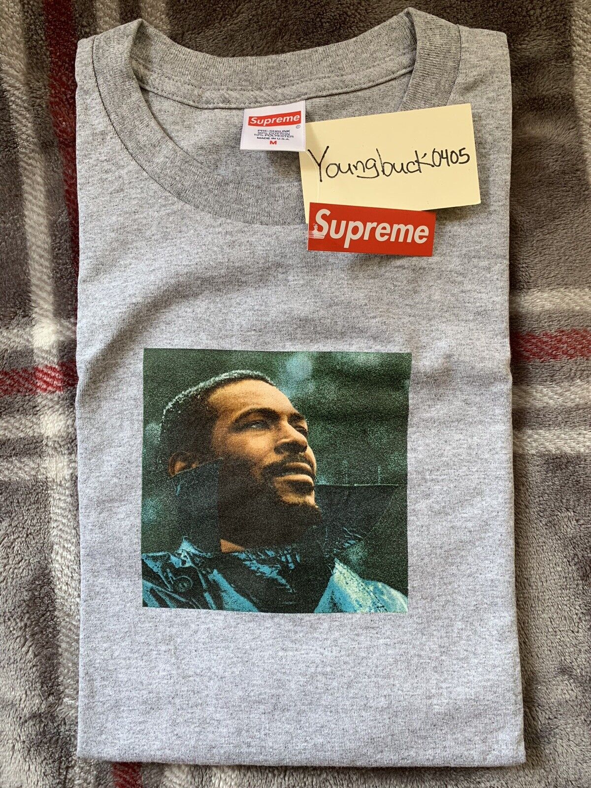 好評大特価 Supreme - Supreme Marvin Gaye Tee 黒 XLの通販 by むふ ...