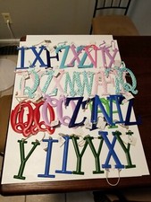 Mud Pie Tin Letters Lot of 40, Home Decor, Crafting, School Projects