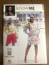 Know Me ME2042 Pattern Misses Dress Top Shorts By Mimi G Size 8-16 New Uncut