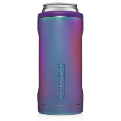 BruMate Hopsulator 12oz SLIM Can Cooler Koozie Coozie Holder Dark Aura  Limited