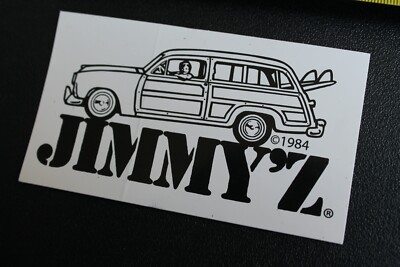 JIMMY'Z Clothing Longboard Woody Car Surf Reissue Vintage