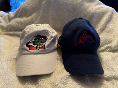 Lot Of Two Hats Spider-Man & Goofey