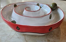 Bella Casa by Ganz - Olive Dish Serving Bowl - 9.5" x 9.5"