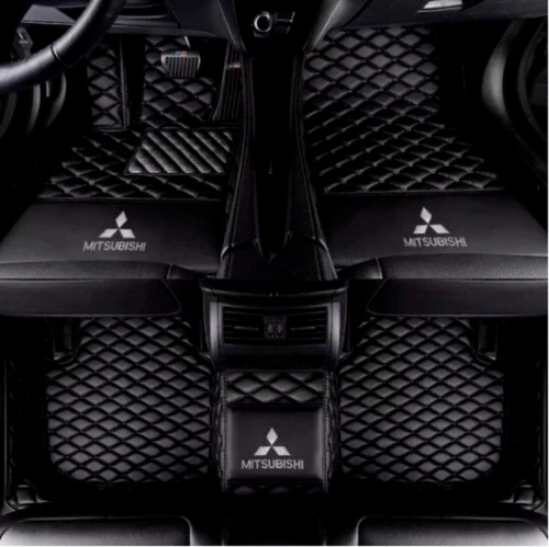 For Mitsubishi All Models Car Floor Mats Front&Rear Auto Liners Waterproof New Foto 2 de 4