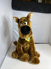 VTG Scooby-Doo 14 Plush Stuffed Animal Toy Cartoon Network Sitting