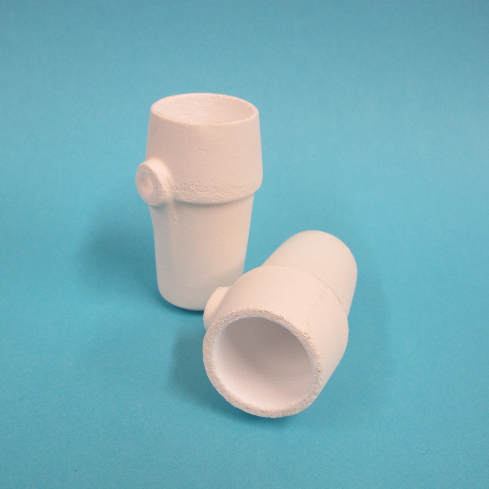 Crisol de Hierro Fundido Cerámica Bote Para Bego * Máquinas de Moldeo