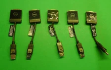 (Lot of 5)NEW Dell Display Port to DVI Single Link Video Adapter Cable 27KKH