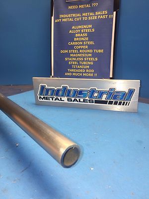 6061 T6511 Aluminum Round Tube - 3.5 OD X .125 Wall X 72 Long (3.25 ID) - Made In USA