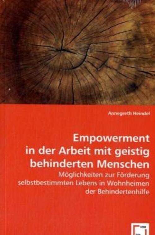 Thumbnail - Empowerment In Der Arbeit Mit Geistig Behinderten Menschen Annegreth