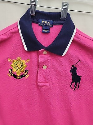 Vintage Polo Ralph Lauren Black Watch Polo Team (Youth 7 Boys