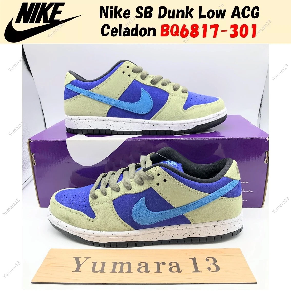 Nike Dunk SB Low ACG Celadon | eBay