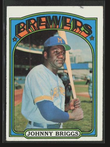 1972 Topps #197 Johnny Briggs Milwaukee Brewers