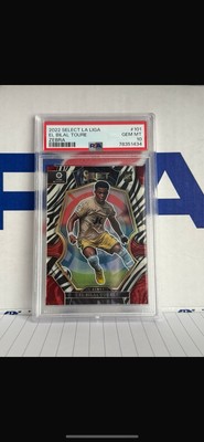 PSA 10 EL BILAL TOURE RC ZEBRA /25 2022 SELECT LA LIGA