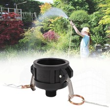 275/330 Gallon IBC Tote Water Tank Drain Adapter 2"Cam Lock for Garden Hose 3/4"