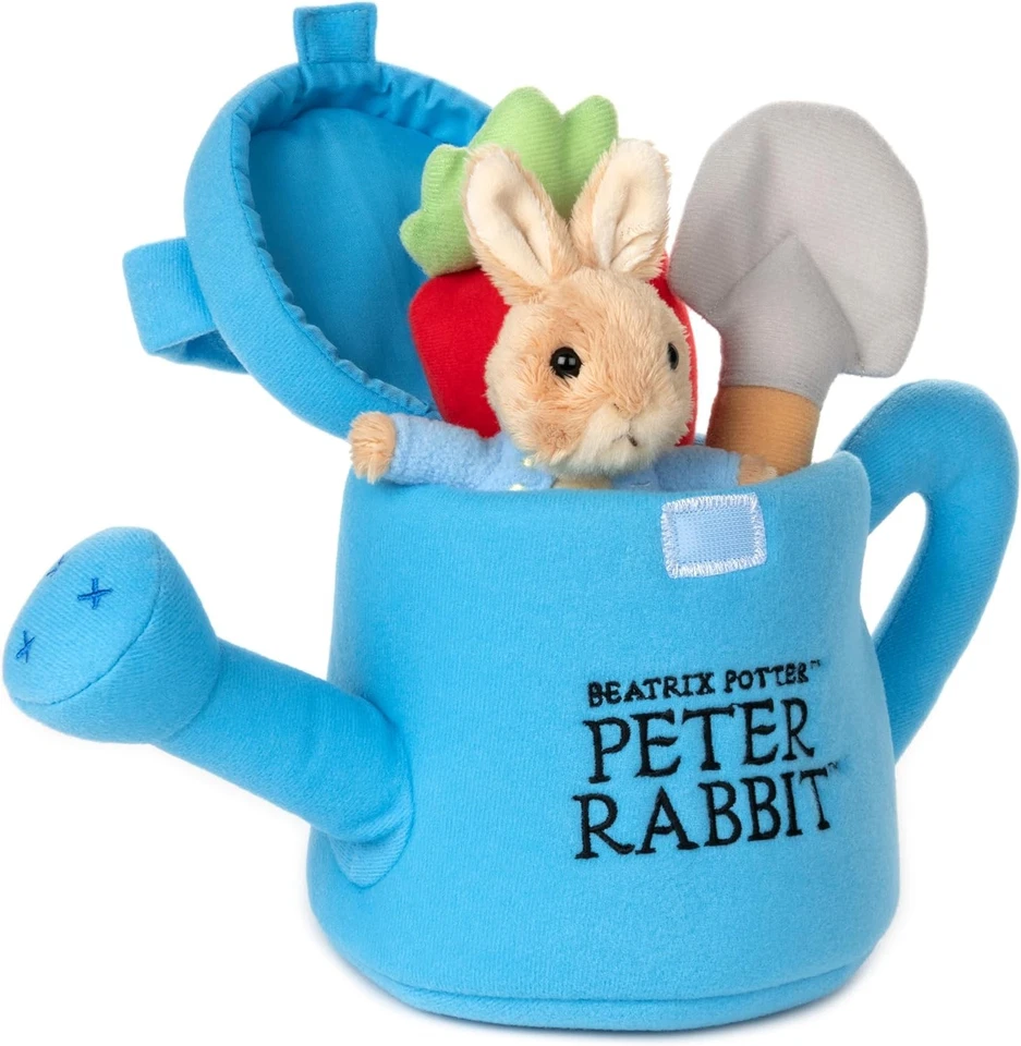Gund Beatrix Potter Peter Rabbit Easter Basket Plush Playset, 5 Pieces, 6"  - Image 2 of 4