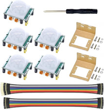 WWZMDiB 5 Pcs PIR Motion Sensor HC-SR501 Arduino Raspberry Pi Cases
