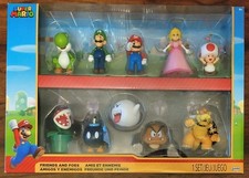 Super Mario: Friends and Foes 10 Pack Jakks Mini Figures - Brand New