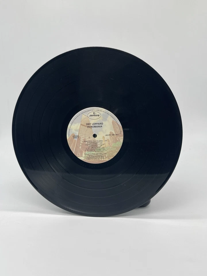 DEF LEPPARD PYROMANIA LP VG+ VINYL RECORD SHRINK 53 HAUPPAUGE FIRST PRESSING - Image 3 of 4