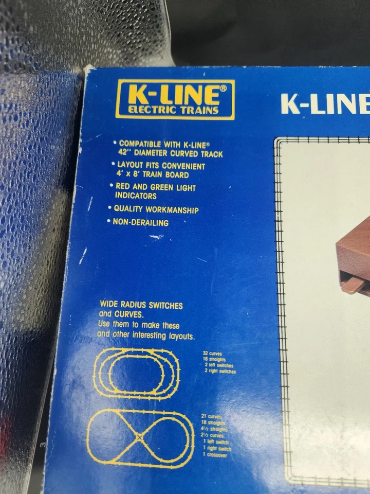 O Gauge 3-Rail K-Line K-274 Right Hand Manual Control Switch Track - Image 2 of 4