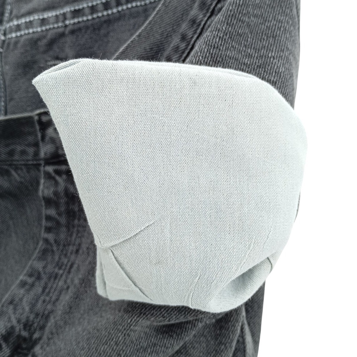 Used Wrangler Men's Black Denim Straight Leg Denim Pants Size W32 thumbnail 8